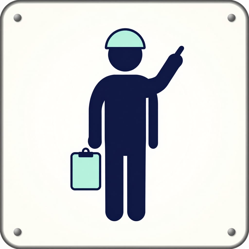 station keeper pictogram